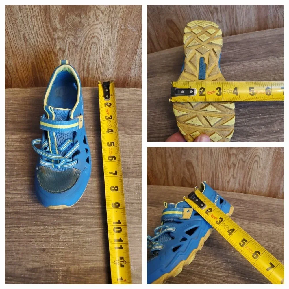 Merrell Hydro 2.0 Water Shoes Youth‎ Size 3 Blue